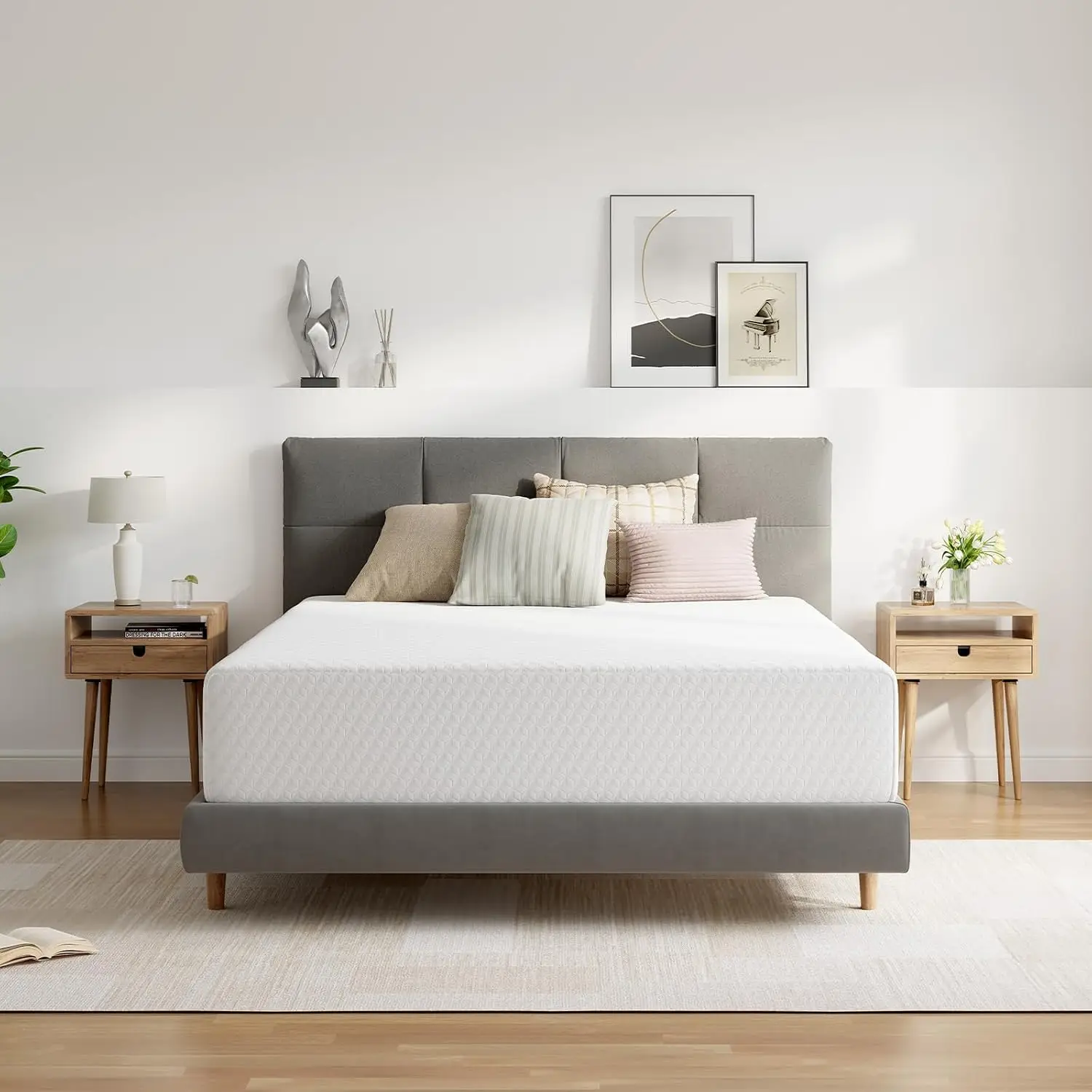 Memory Foam Mattress In A Box Queen - King-Size-Matratze aus Memory-Schaum, 12 Zoll, in