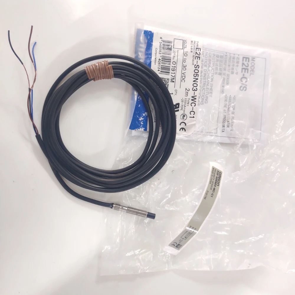 New Proximity Switch Sensor E2E-S05N03-WC-C1 NPN Normally Open Works Perfectly Fast Ship High Quality