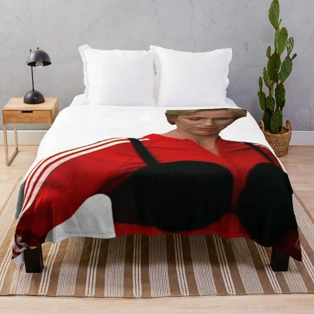 

Sue Sylvester Madonna Throw Blanket Luxury Designer heavy to sleep decorative blankets ands Blankets