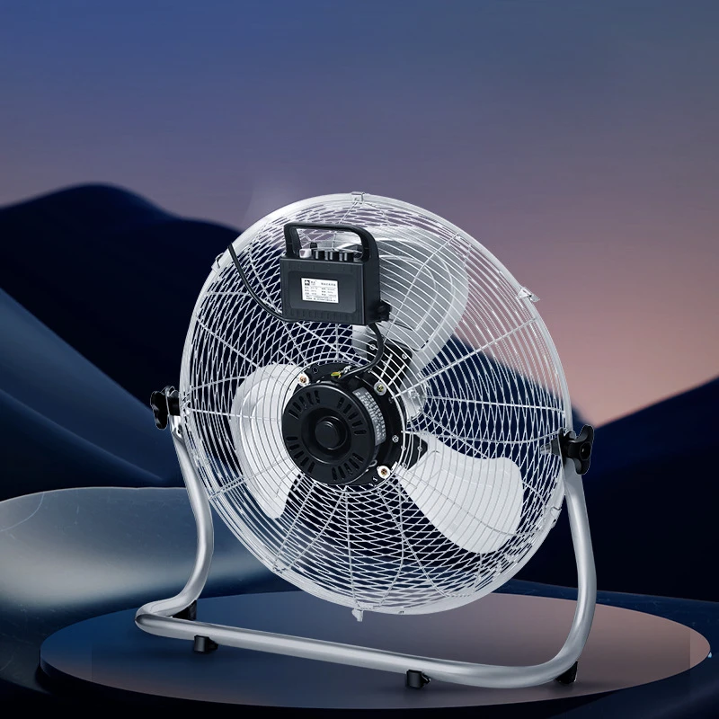 เครื่องเป่าลมตั้งพื้นเชิงพาณิชย์สําหรับงานหนักพร้อมใบมีดเหล็กเสริมแรง 120 °   ปรับมุมเสียงรบกวนต่ํา ลดพลังงาน 30%