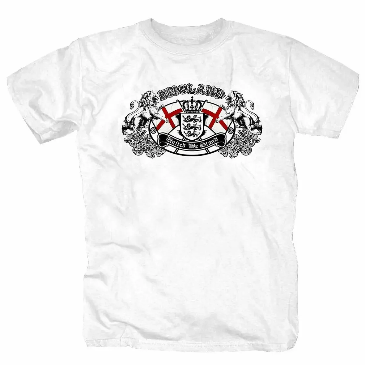 

Double Sides Printed Tee England The Lions Union Jack Great Britain Flag Come On England T-Shirt Short Casual Men Clothing S-3XL