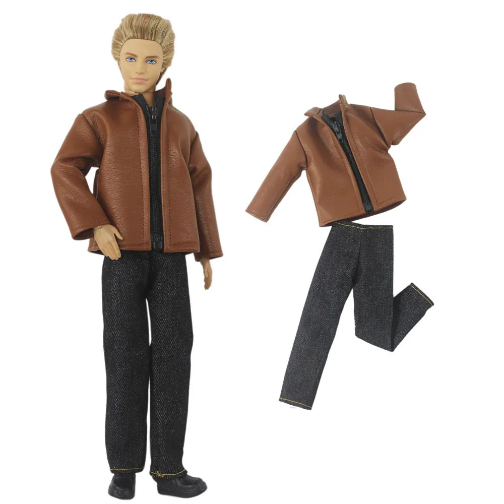 Cool Wearing Suit Set for 30cm 1/6 BJD Male Doll Ken Barbie Blyth MH CD FR SD Kurhn Clothes Accessories Dollhouse Play Girl Toys