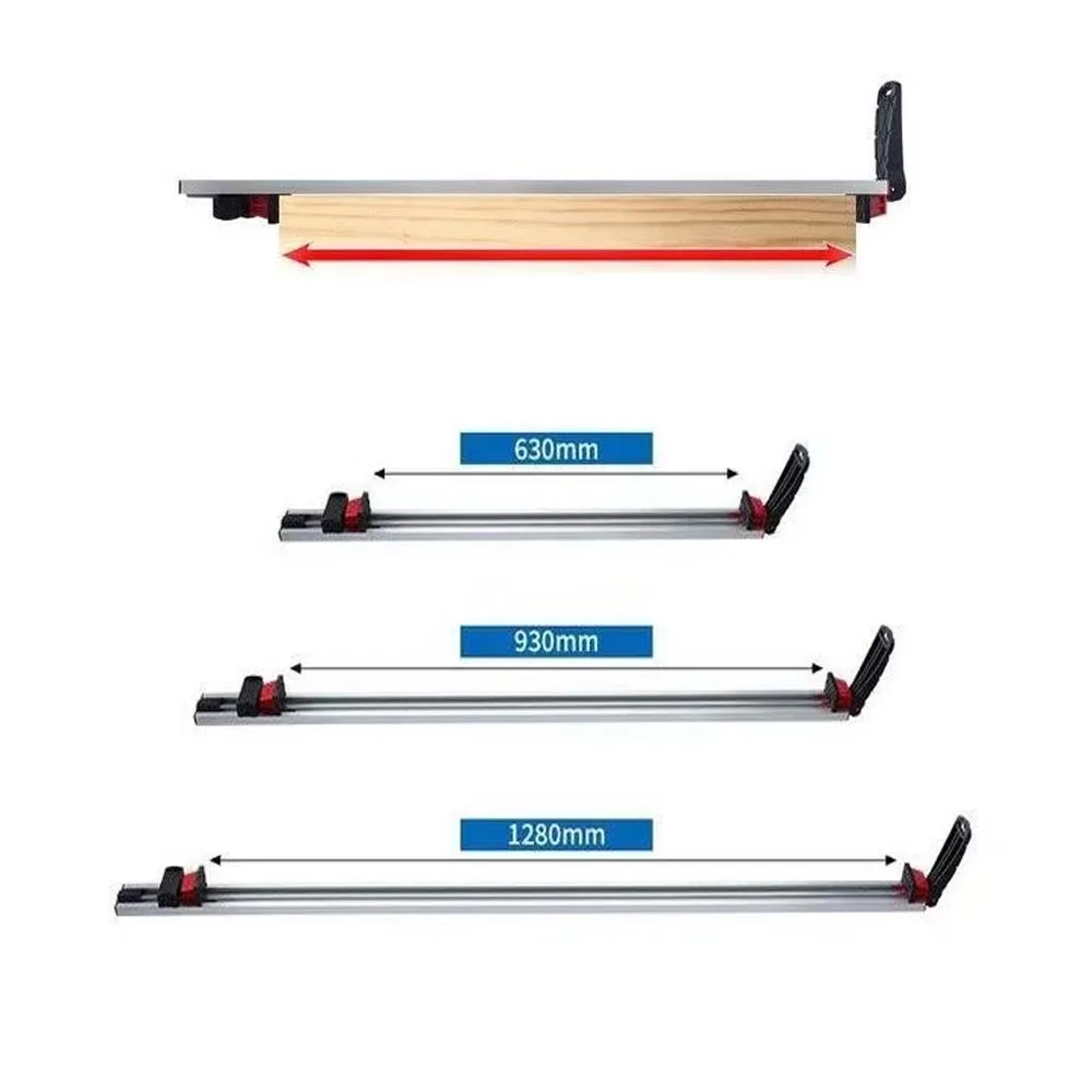 Wood Board Clamp Straight Edge Clamp For Flip Saw Electric Circular Saw Cutting Guide Ruler Fixing Clip Fixture Woodworking Tool