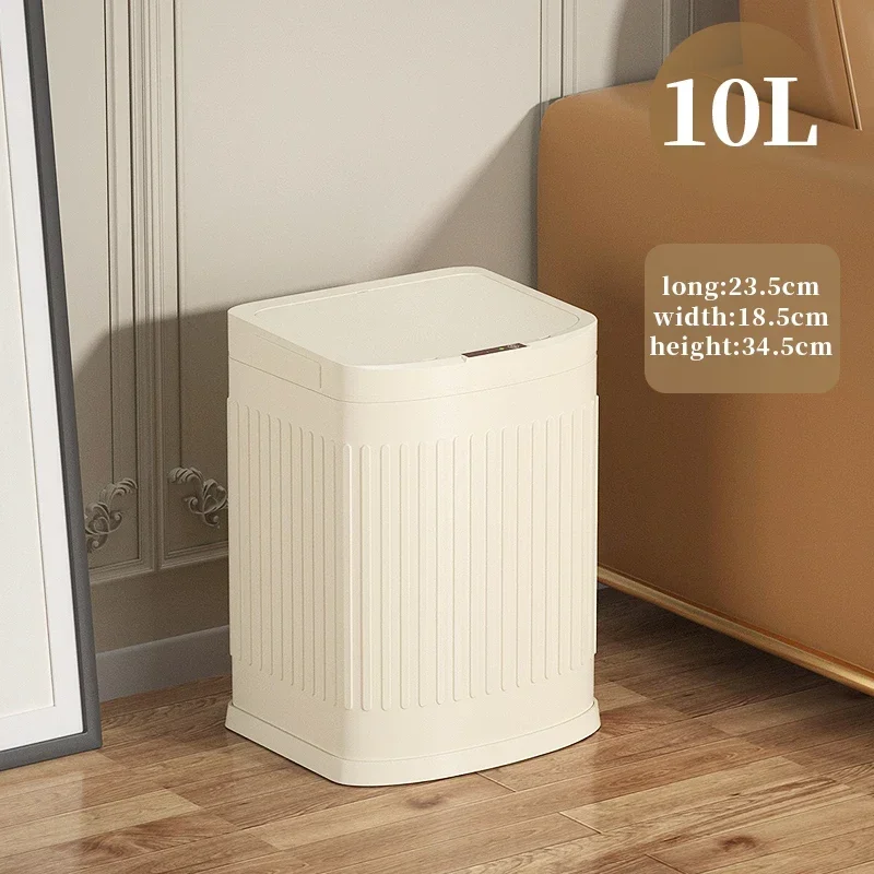 10L induction automatic intelligent infrared sensor trash can contactless kitchen trash can trash can