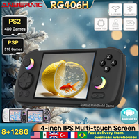 ANBERNIC RG 406H RG406H Portable Handheld Game Console   Video game console 4Inch HD Screen Android 13 WIFI 8G+128G PSP PS2 Game