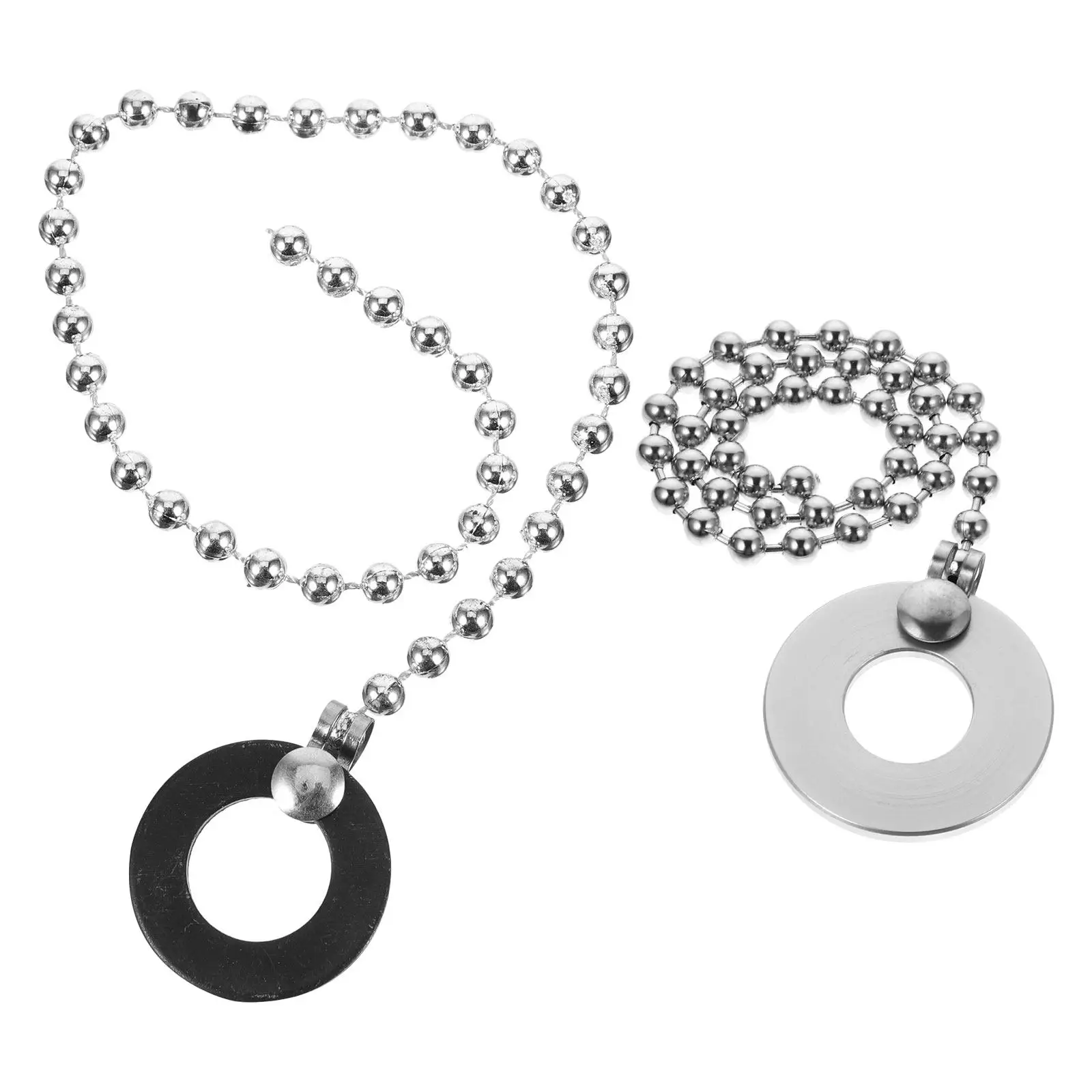 2 Piezas de Cadenas de Sonido para Platillos de Batería de Jazz, Extensiones de Aleación para Platillos, Accesorios de Percusión para Kits de Batería