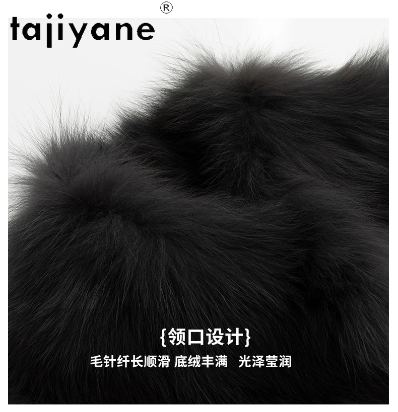 TAJIYANE 100% Natural Fox Fur Coat Women High Quality Short Real Fur Jacket Winter Woman Clothing 2025 Luxury Furry Jackets шуба