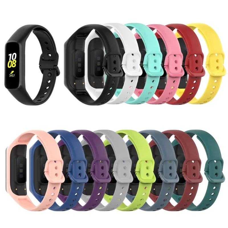 X7JB SILICA STRAP CEINTURE SURVOIX POUR GALAXYFIT2 SMR220 Smartwatch Bracelets