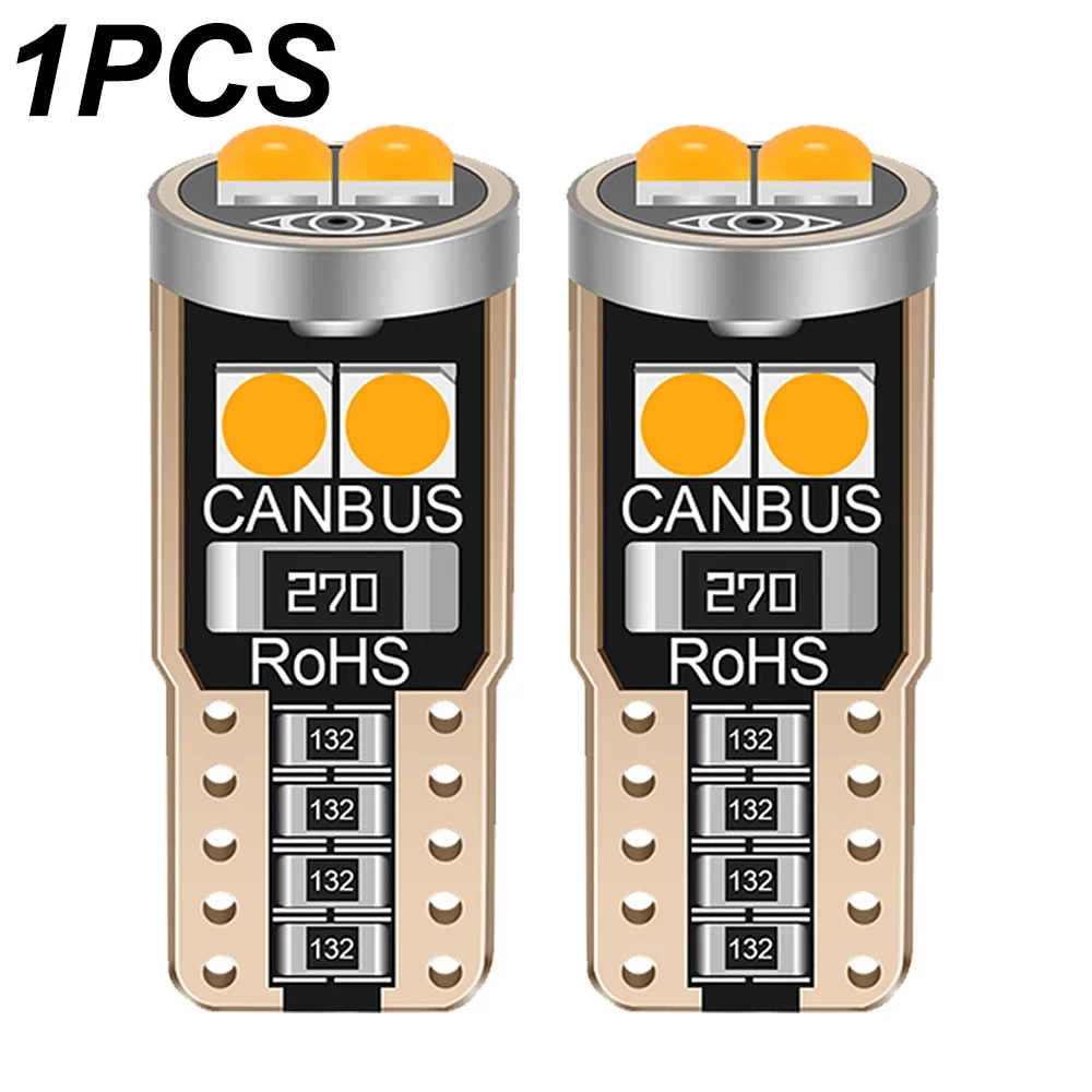 

2/5/10Pcs T10 WY5W 2825 Super Bright LED Canbus No Error Car Interior Reading Dome Lights Auto Parking Lamp Wedge Tail Side Bulb