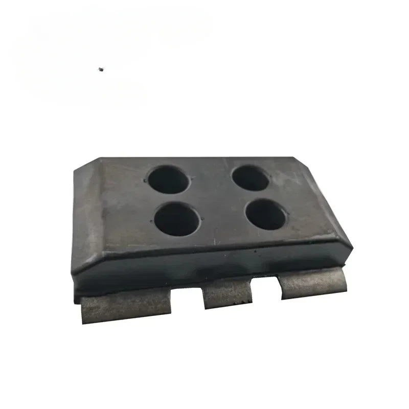 

High-quality 260mm S1100-2 rubber track pad for paver with track chain bolts and nuts