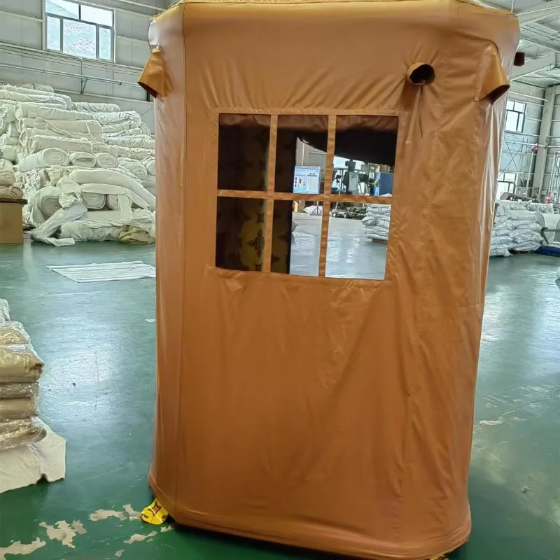 

2025 Wholesale 1.5*1.5 Meter Luxury Inflatable Wholesale Bathroom Tent Desert Outdoor Tent Air Camping Outdoor Canvas Tent