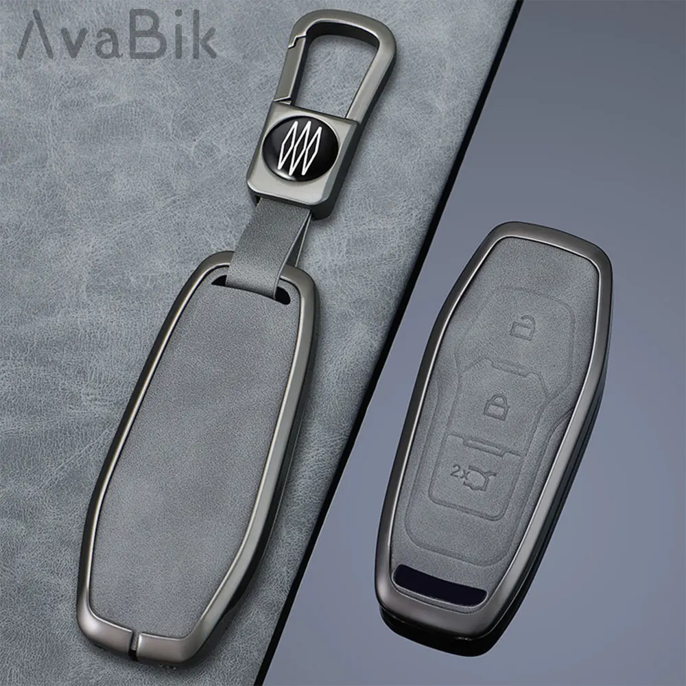 Car Remote Control Folding Key Special Metal Protective Case Buckle For Ford Sharp 2015-2017 Old Mondeo Car Accessories Unisex