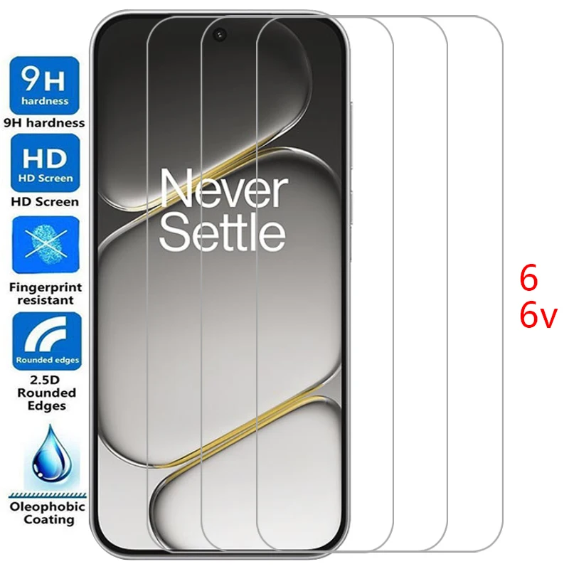 Funda para teléfono OnePlus Turbo 6 6V, cristal templado para Turbo 6 Turbo6V 6 V V6 5G, cubierta trasera 360, funda para OnePlus Turbo 6