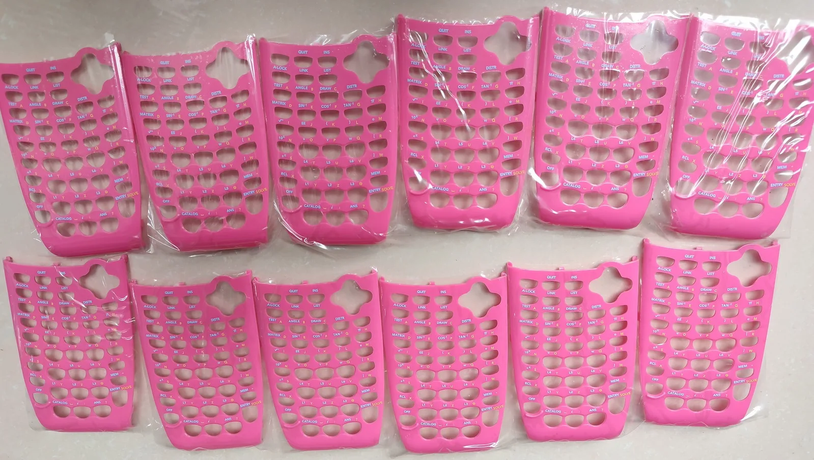 

10 шт. пластиковая передняя лицевая панель/крышка/корпус/корпус для TI-84 Plus C/TI-84 Plus Silver Edition, запасная часть