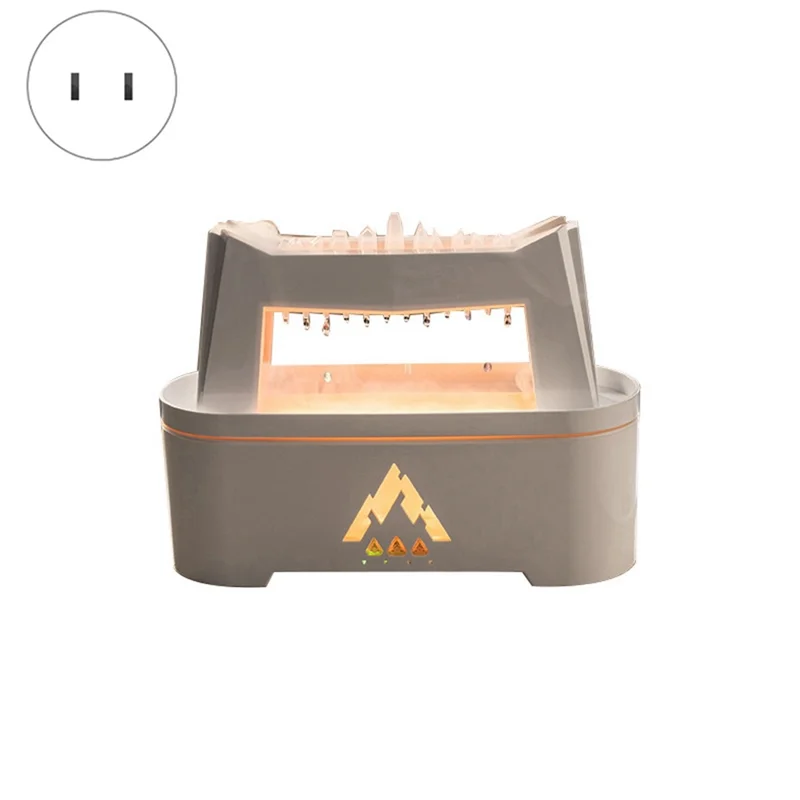 BABZ-Rain Drop Air المرطب زيت طبيعي الناشر 300 مللي LED مصباح التحكم عن بعد المطر سحابة الروائح الناشر الولايات المتحدة التوصيل دورا