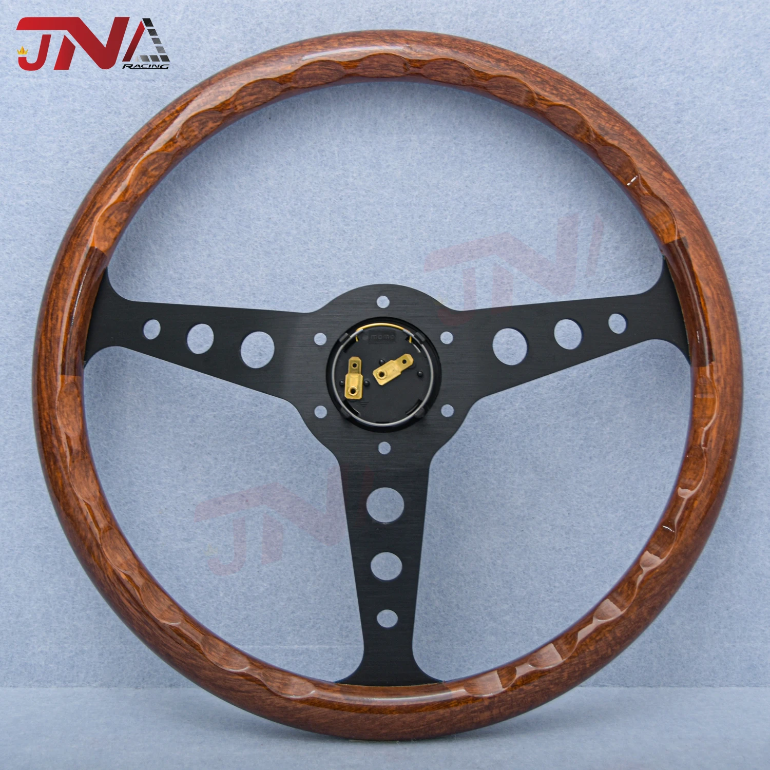 Classic MOMO Indy Heritage Steering Wheel 14inch Universal Car Racing Sports Steering Wheel