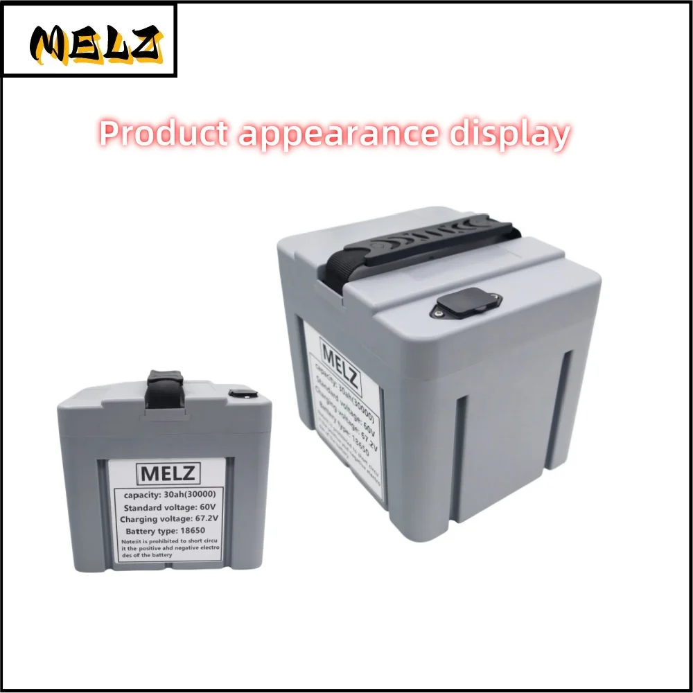 48v60V18650 large capacity lithium battery suitable for 1000-1500W motor use, complimentary charger