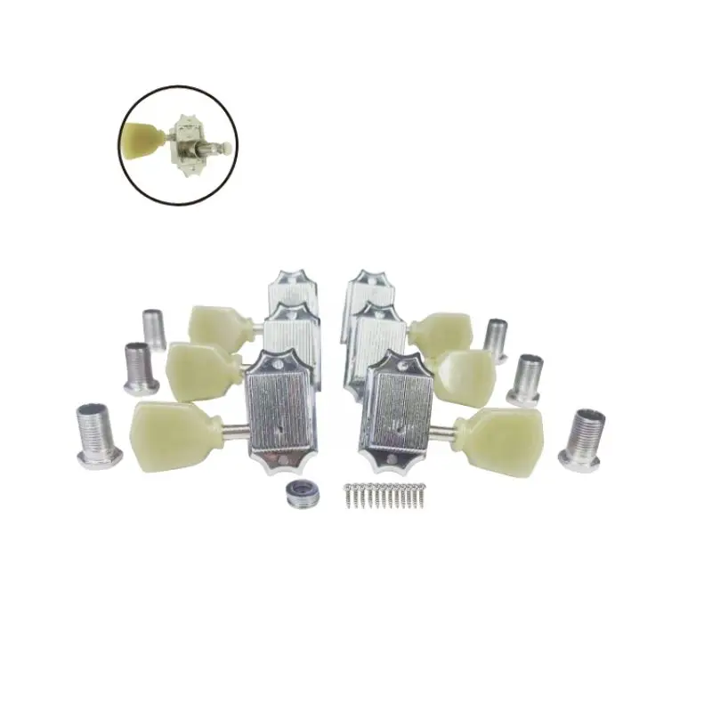 

Electric guitar Tuner Pegs high-quality jade Machine head Tuning Peg, L3 R3 Gear Ratio 15:1