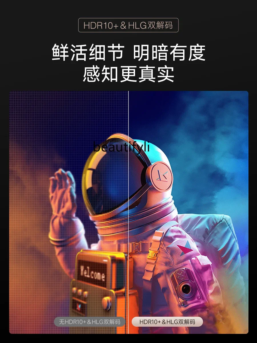 Proyector A61 D9 Inicio Resalte Proyector P móvil/portátil Ultra HD