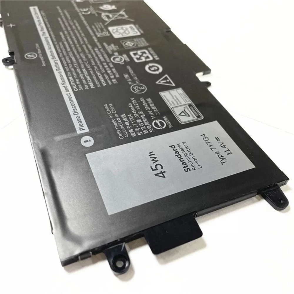 Imagem -04 - Bateria do Portátil para Dell Latitude 3189 5289 7280 7389 7390 em Original Novo Série Cfx97 Tg741 11.4v 45wh