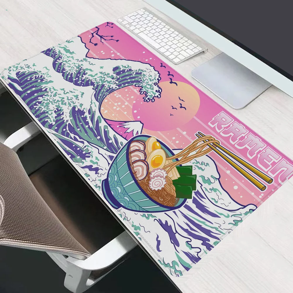 Japanese Style Pc Gaming Accessories Xxl Mouse Pad 900x400 Computer Mat Desktops Mousepad Mats Keyboard Extended Desk Large Diy