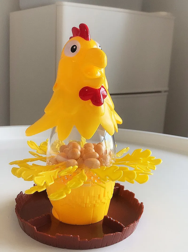 Chicken Drop Board Game Multiplayer Interactive Trick Toy Family Party Tabletop Puzzle Game For Adults Friends
