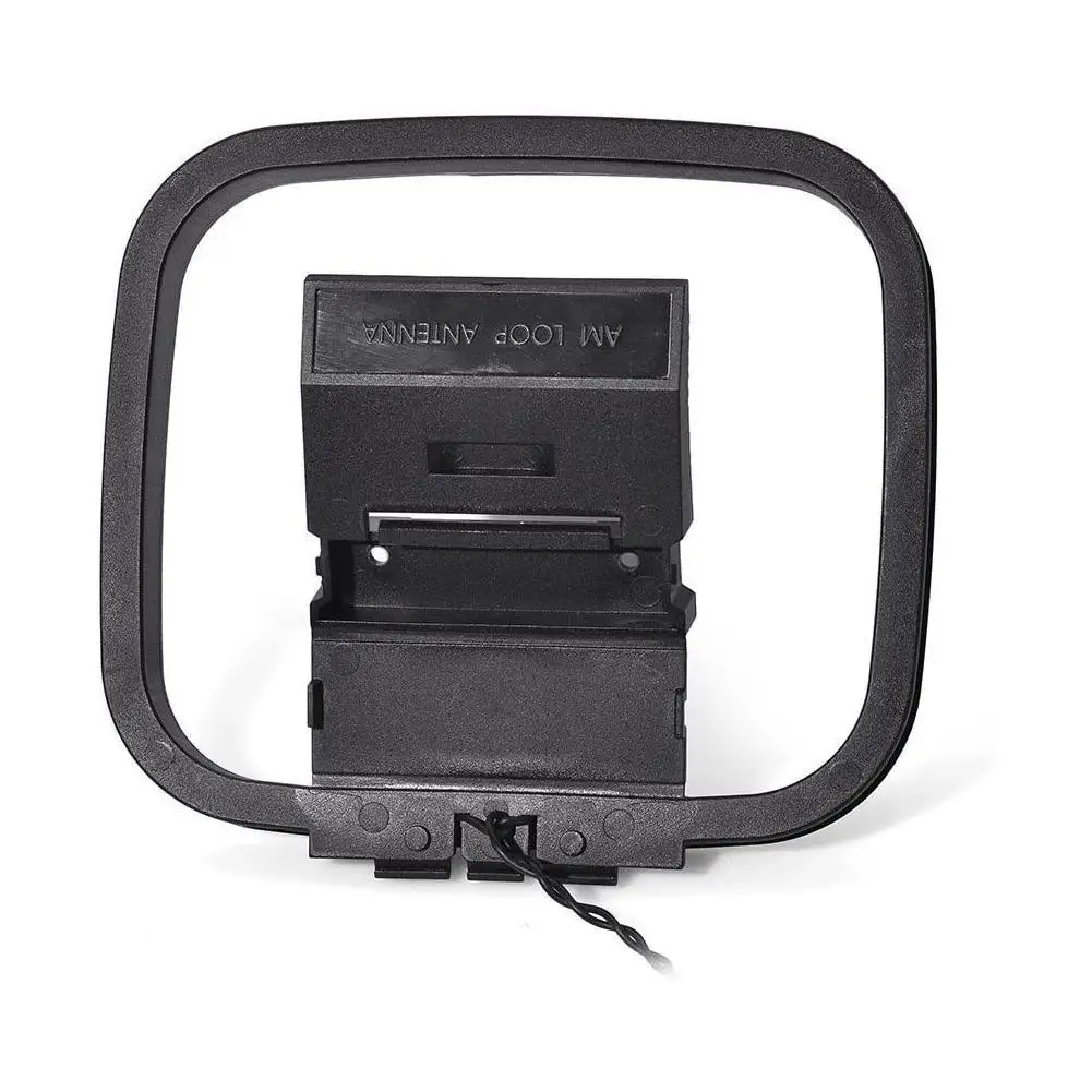 Mini AM Radio Loop Antena, Radio Signal Receptor, Adequado para Sony Sharp Hi-Fi, Audio Receiver System Connector, W7E7