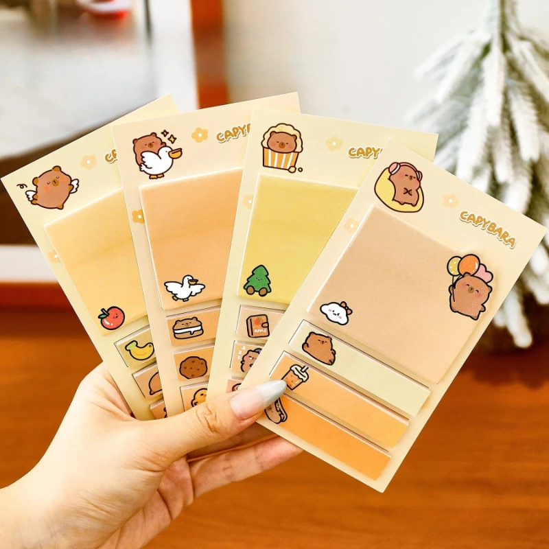 

Капибала обучающие канцелярские товары оптом капибара индексные наклейки студенческий подарок сообщение N раз этикетка бумага Kawai канцелярские принадлежности прекрасные