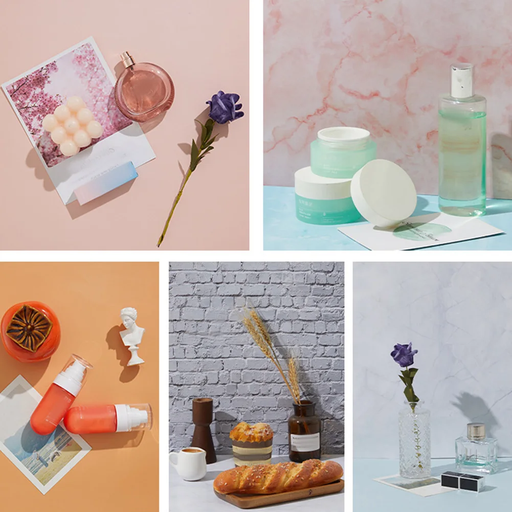 

7Pcs 14Patterns Photo Backdrop Board Small Product Photography Backdrops Kit Table Top Food Background Kit