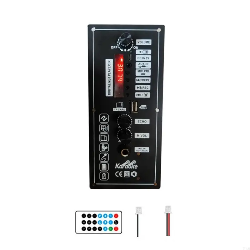 77UB Amplifier Board for Square Dance Car Bluetooth-compatible Speaker Recharge