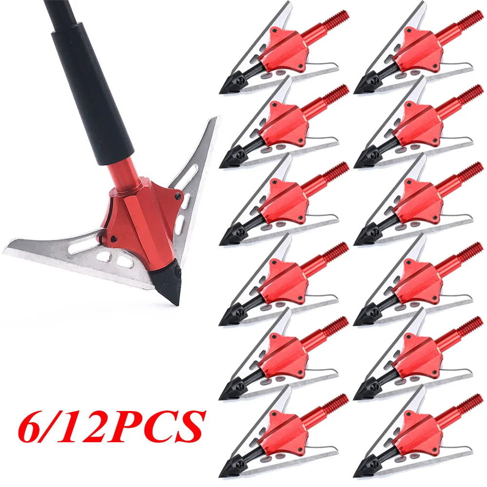 

Наконечники для стрел для охоты и стрельбы из лука, 100 граней, 2 лезвия, для рекурсивных/компаундных луков и арбалетов, для стрельбы на открытом воздухе