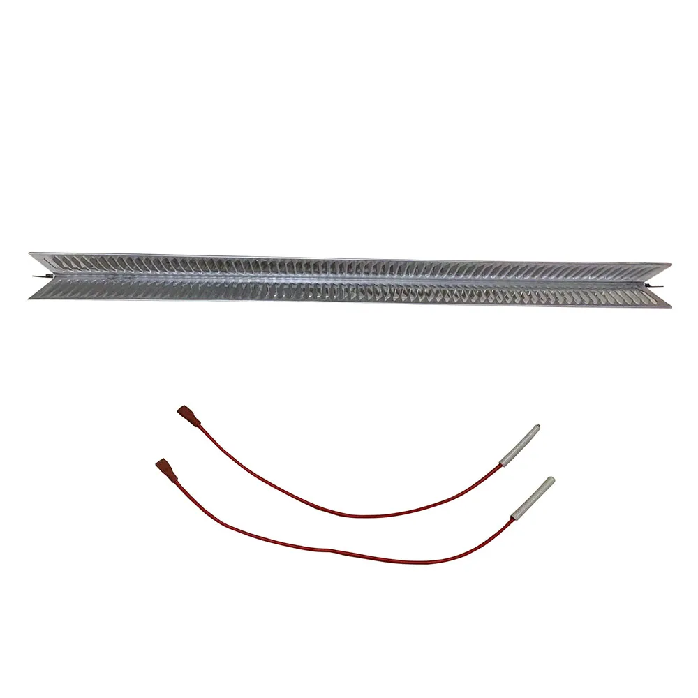 230V1500W Aluminum fin Heating elements 500mm x-shape electric heating pipe Fan heater baseboard accessories