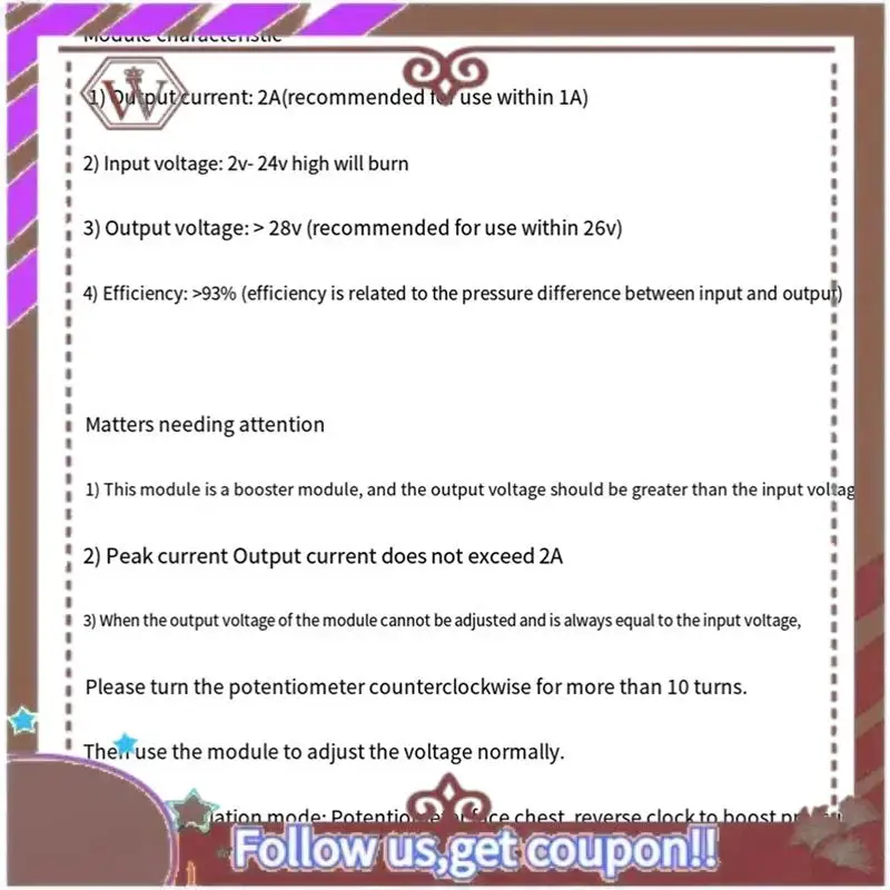 Latest 5Pcs 2A DC-D…