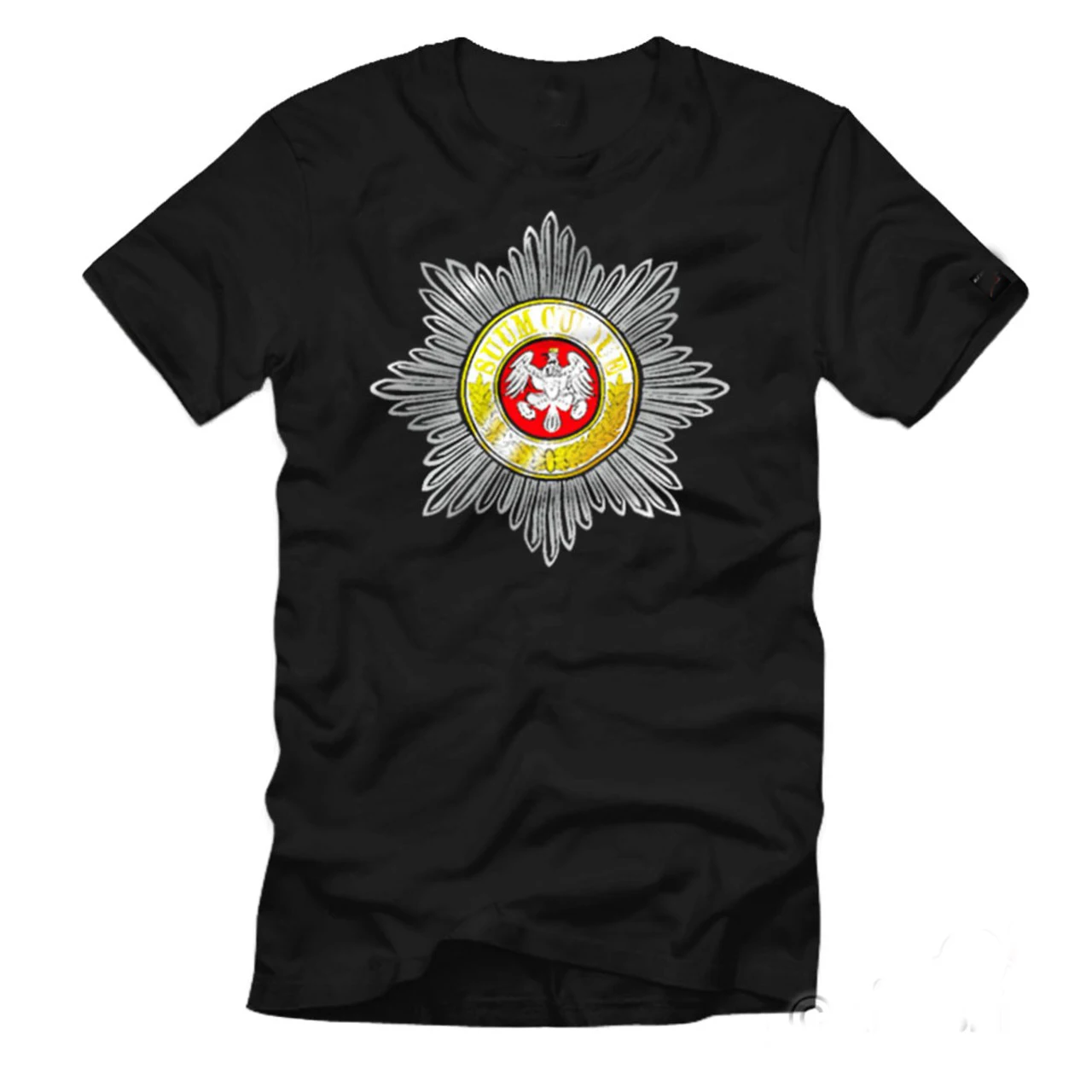 

Suum Cuique. Prussian Order Guard Medal Motto T-Shirt Short Sleeve Casual 100% Cotton O-Neck Summer Mens T-shirt Size S-3XL