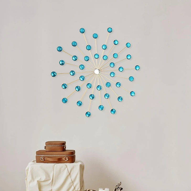 Decoración de pared Bling 3D, arte de pared colgante, decoración de diamantes de imitación, decoración del hogar para sala de estar, hogar, dormitorio, cocina