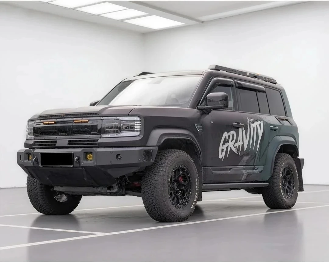 New Upgraded Protective High-Strength Steel BYD Leopard 5 Front Bumper for Off-Road Protection