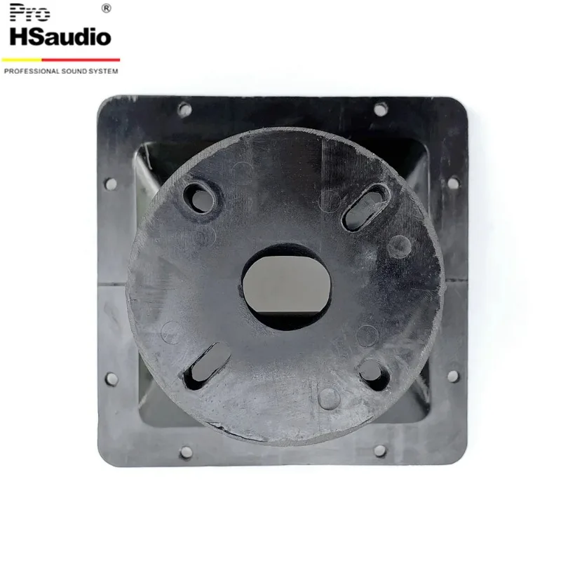 1pcs Audio Horn for Full Range Cabinet Compress Driver Size185L*185W*134H,Throat 1Inch