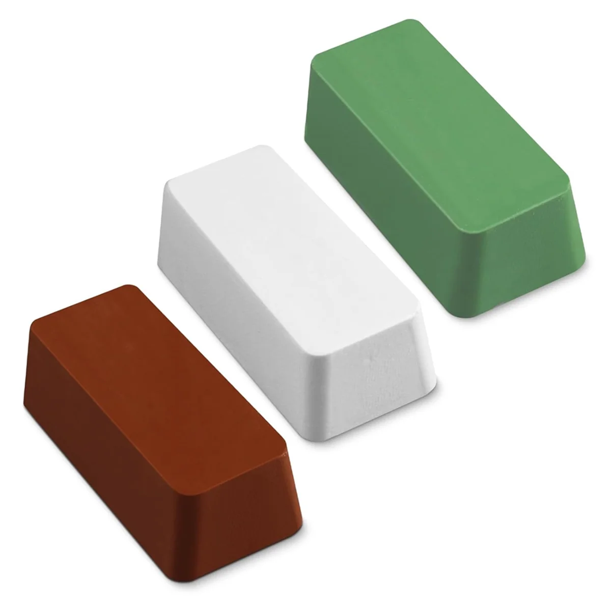 

A76I 3Pcs Buffing Polishing Compound Kit, Metal Polish 12 Oz - Red Jewelers Rouge, Green Stainless Steel Polishing Compound