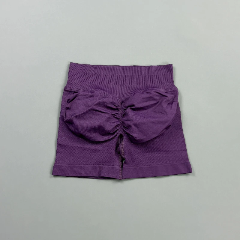 HISTELLO Impact Shorts Damen Gym-Sportleggings Nahtlose Yoga-Kurzhosen Scrunch Butt Pilates Lauf- und Biker-Workout-Shorts – Detail 28