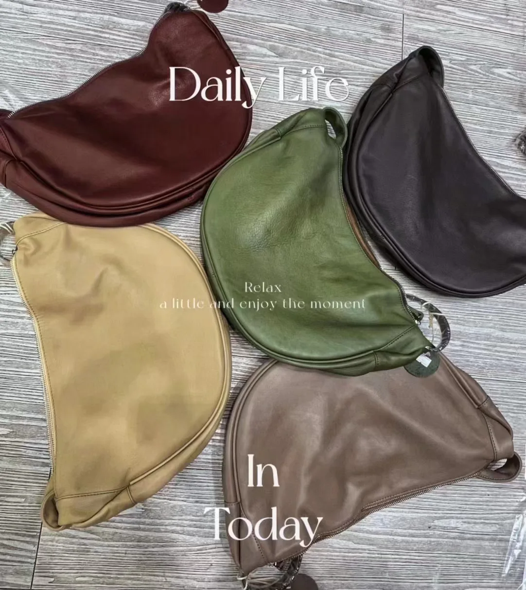 Vendange Women\'s Bag Fashion Casual Lady Cross-body Bags Handmade Genuine Leather Shoulder Bag 2740L