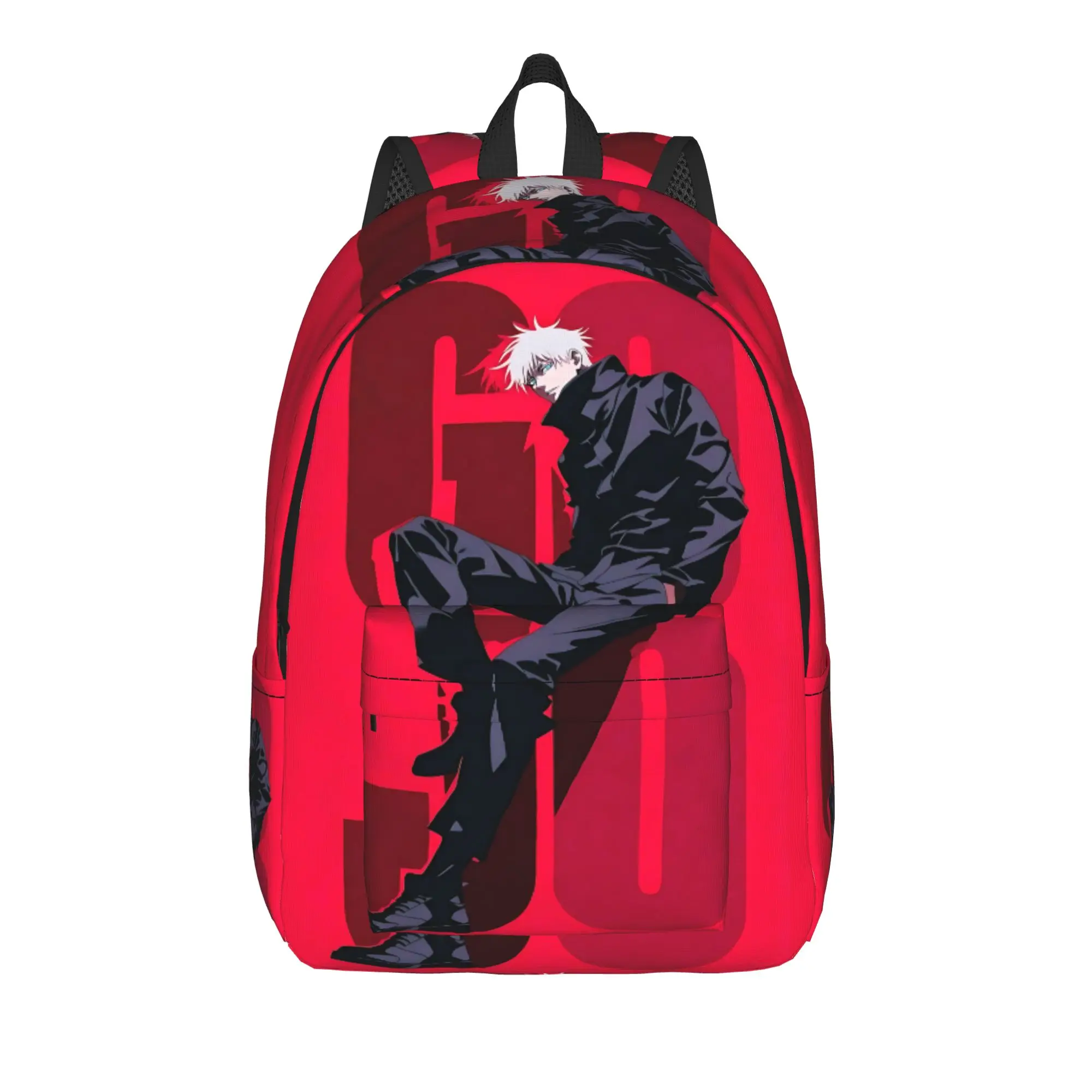 

Fashion Jujutsu Kaisen Backpack funko Mochilas High Street For Work Retro Washable Rucksack