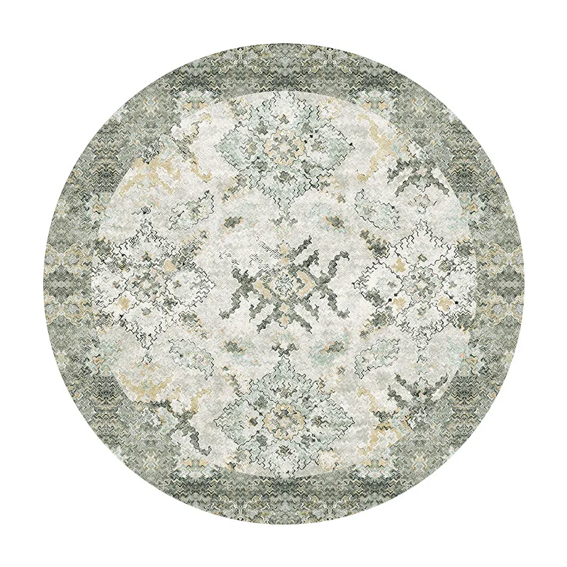 Vintage-Teppich im pastoralen Stil, Bohemian-Stil, Teppich für Wohnzimmer, Schlafzimmer, Umhang, Zimmer, leicht zu reinigen, rutschfeste Matte, Heimdekoration
