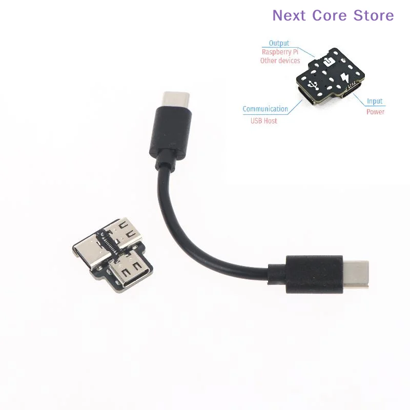[NC]Type-C Interface Power Splitter For Computer Communication Board Suitable For USB 1 To 2 Module USB Power Splitter[NC]