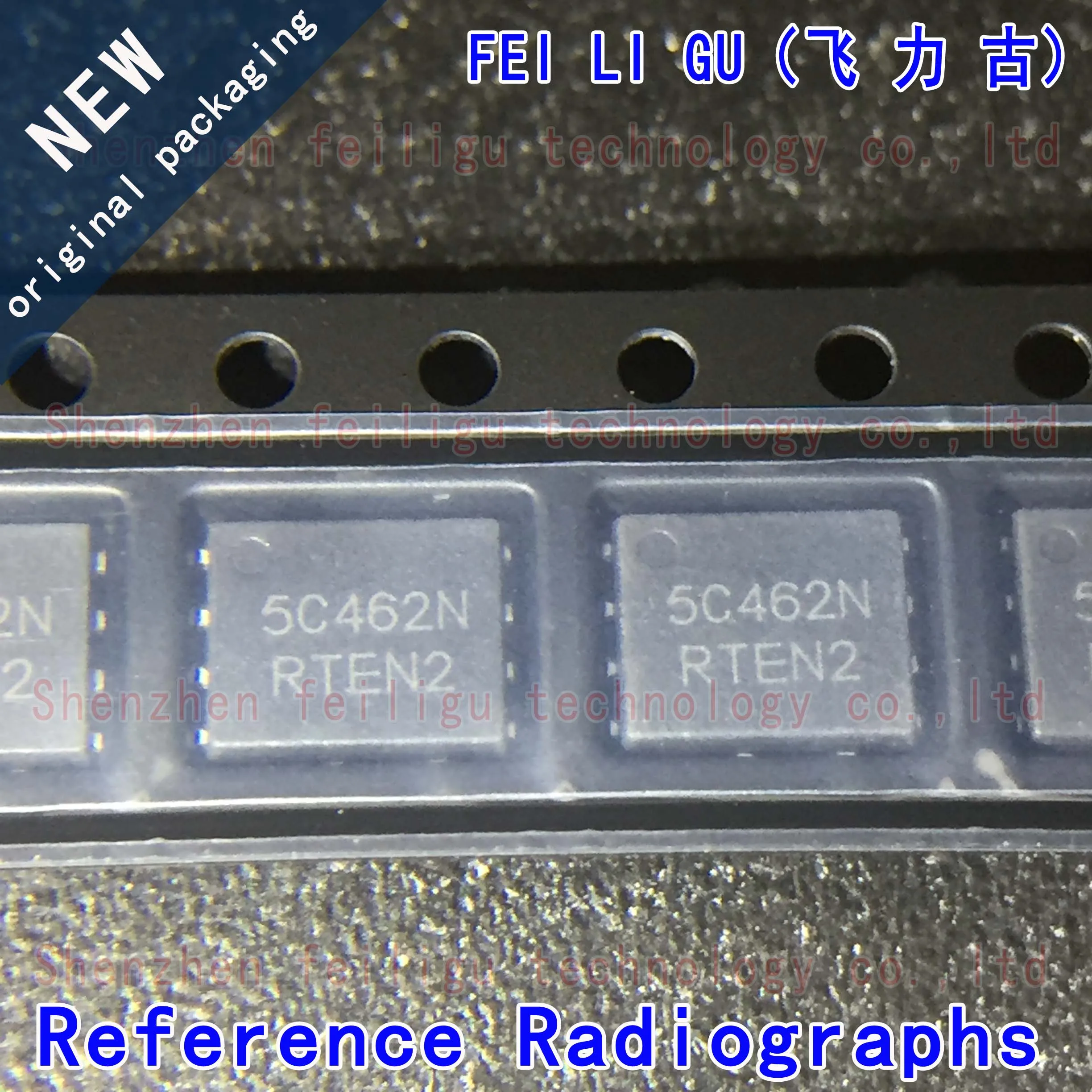 

5/15/30/50PCS 100% New original NVMFD5C462NT1G NVMFD5C462N Screen printing:5C462N Package:DFN8 40V 70A 2 N-channel MOSFET