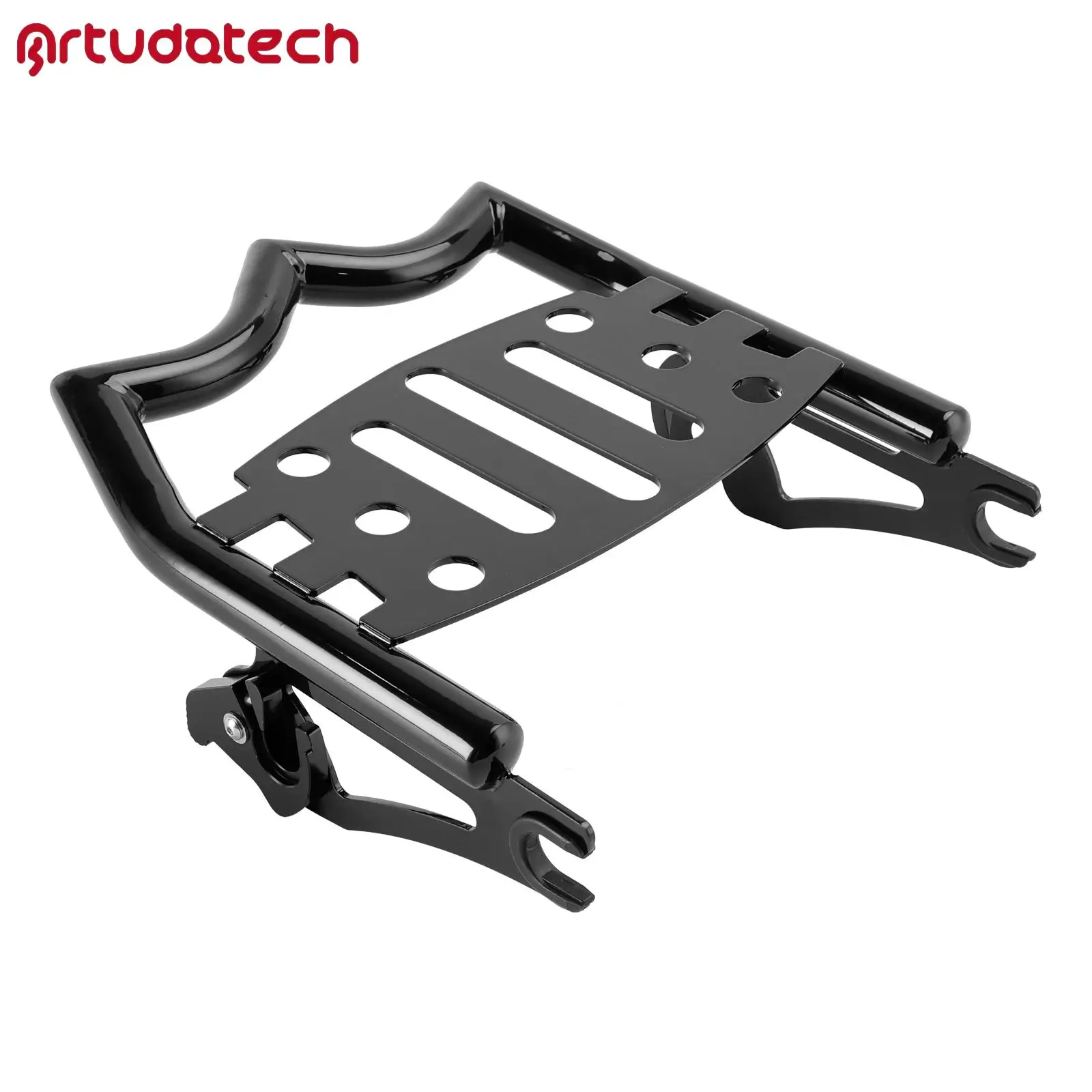 

Removable Luggage Rack Carrier Glossy Black Fit for Touring Model 2009-2025