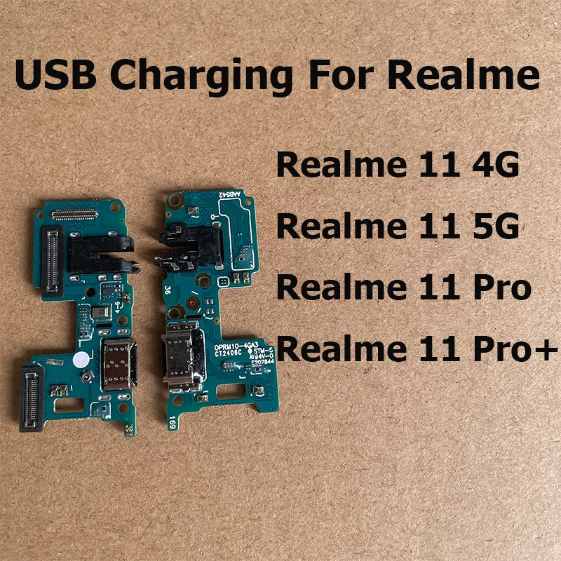 

For Realme 11 Pro Pro+ Plus 4G 5G USB Charger Port Dock Connector Plug Board Charging Flex Cable