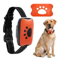 Pet Dog Anti Barking Device Electric Dogs Training Collar Dog Collar USB Chargeable Stop Barking Vibration Anti Bark Devices