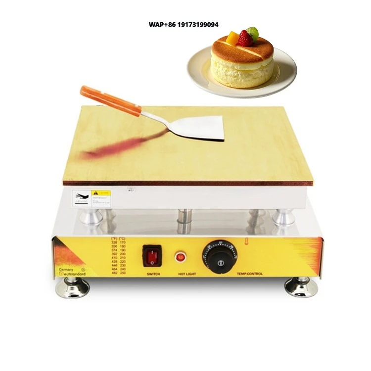

1800W Bakery Cake Machine Souffle Pancakes Machine Griddle Fluffy Japanese Souffle Maker Digital Souffle Pancake Machine