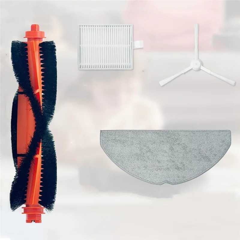 Abmo peças de reposição acessórios para xiaomi s20 robô aspirador pó escova lateral principal filtros hepa almofadas mop