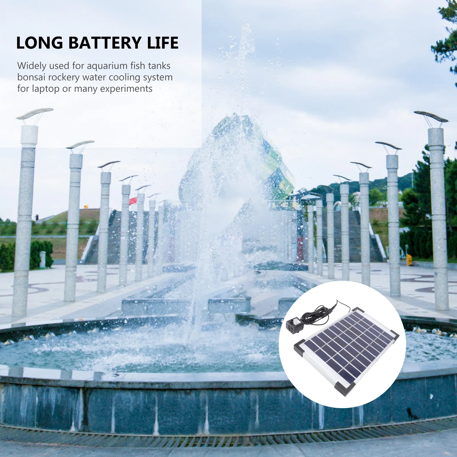 200L H Dc 6 12 فولت فرش مضخة المياه بالطاقة الشمسية غاطسة لنافورة حوض السمك خزان الأسماك بركة تيار المياه تعميم